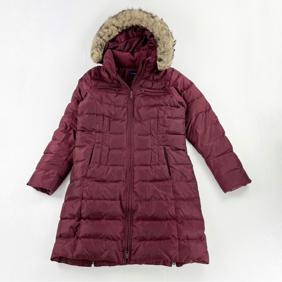 Lands' End Jackets & Coats Lands End Full Zip Quilted Down Parka